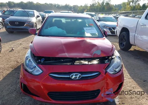 2017 Hyundai Accent Se z USA, uszkodzony, nr VIN KMHCT4AEXHU355800